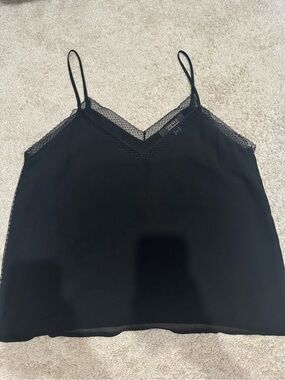 Forever 21 Black Lace Trim Cami